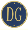 DG Dark Blue/Gold letters