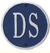 DS Dark Blue/Silver letters
