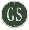 GS Green/Silver letters