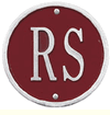 RS Red/Silver letters